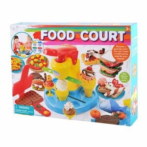 Food Court Play Dough Playset for Kids - Ice Cream